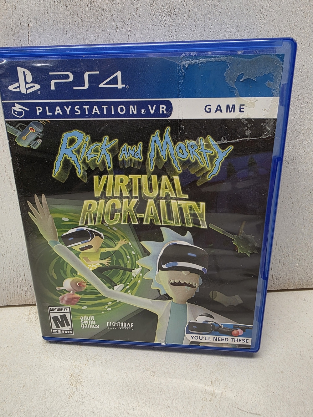 Rick and Morty Virtual Rick-ality PS4 PSVR PlayStation VR Tested Working